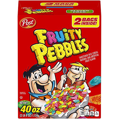 Post Fruity Pebbles Cereal 40 Ounce Box of 2 Bags von Fruit Pebbles