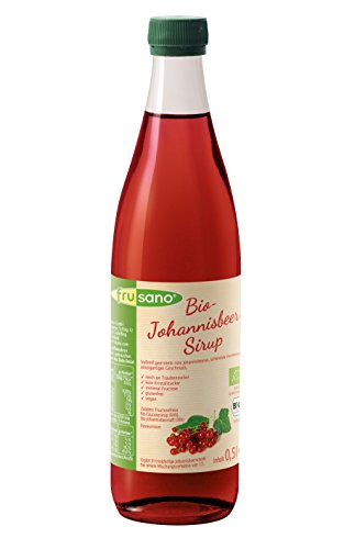 Frusano Bio Johannisbeer-Sirup, 3er Pack (3 x 500 ml) von Frusano