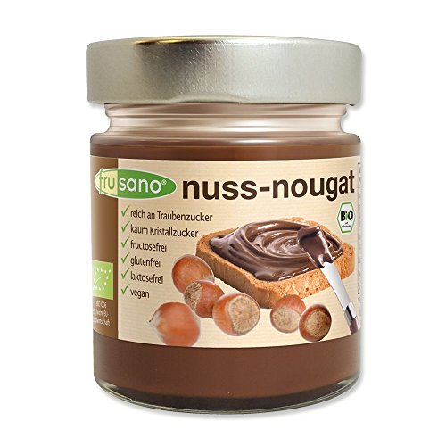 Frusano Bio Nuss-Nougat-Creme vegan, 2er Pack (2 x 180 g) von Frusano