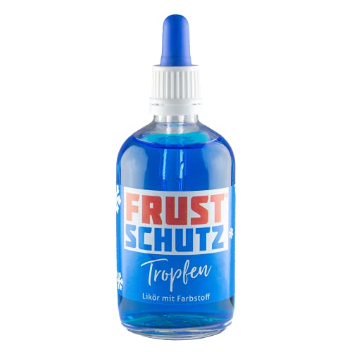 FRUSTSCHUTZ® - Tropfen - 100ml - Likör mit Farbstoff 16% vol. von Frustschutz