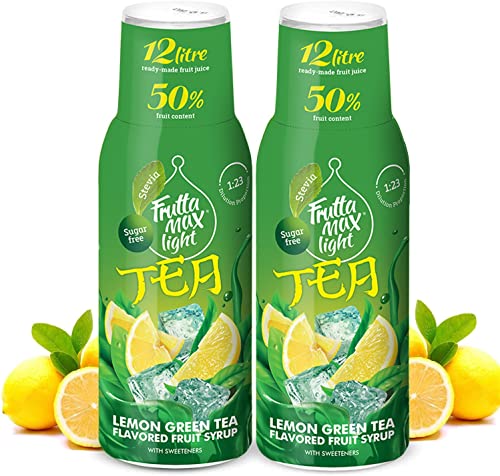 2 x 500ml LIGHT Zitronengrüner Tee - Fitness-Sirup von Frutta Max | Zuckerfrei | mit Stevia 2 x 500ml LIGHT Zitronengrüner Tee - Fitness-Sirup von Frutta Max | Zuckerfrei | mit Stevia von FruttaMax