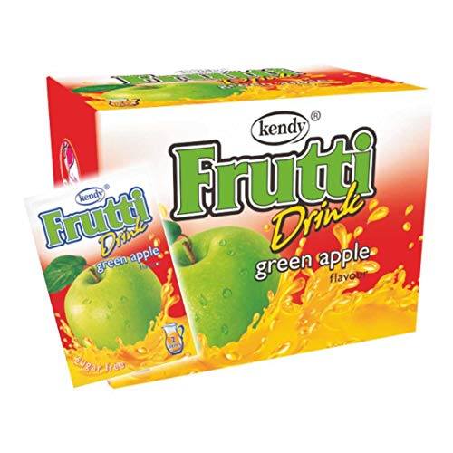 Frutti Instant Getränkepulver ohne Zucker Green Apple Grüne Apfel 32er Packung von Frutti
