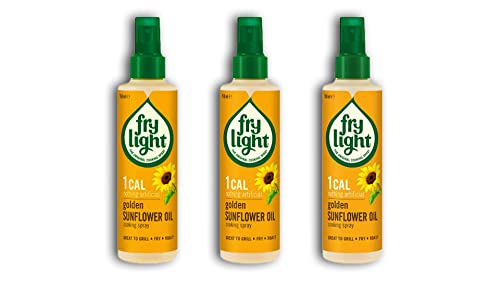 3 x Frylight Sonnenblumenöl Kochspray 190 ml (3 Stück) Bulk Deal! von Fry Light