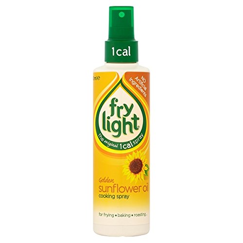 Frylight Goldenes Sonnenblumenöl Cooking Spray 190ml (Packung mit 6 x 190 ml) von Fry Light