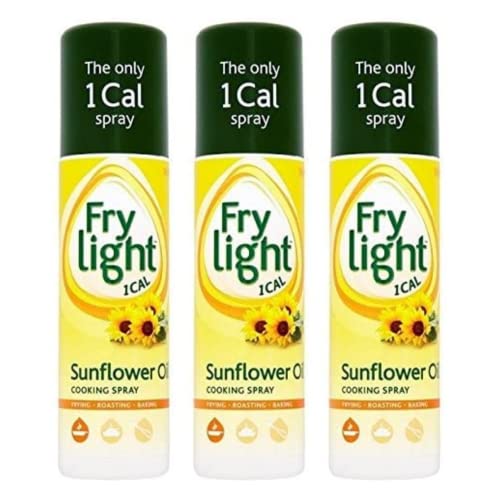 Frylight Sonnenblumenöl Kochspray 190ml (3er Pack) von Fry Light