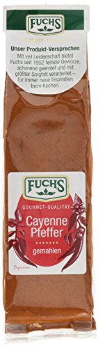 Fuchs Cayenne Pfeffer gemahlen, 2er Pack (2 x 60 g) von Fuchs