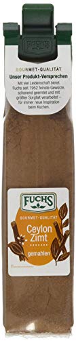 Fuchs Gewürze Ceylon Zimt gemahlen, 4er Pack (4 x 20 g) von Fuchs
