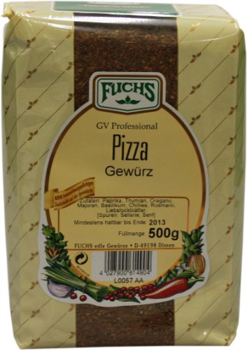 Fuchs Pizza Gewürzmischung (500g Beutel) von Fuchs
