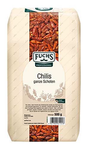 Fuchs Professional - Chillies ganz| 500 g im Beutel von Fuchs Professional