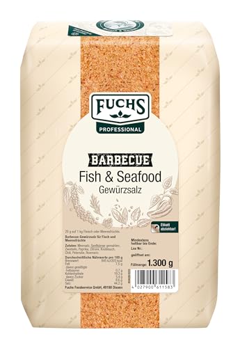 Fuchs Professional - Fish & Seafood Gewürzsalz | 1,3 kg im großen Beutel | BBQ-Gewürz für Meeresfrüchte von Fuchs Professional