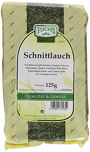 Fuchs Professional - Schnittlauch geschnitten| 125 g im Beutel von Fuchs Professional