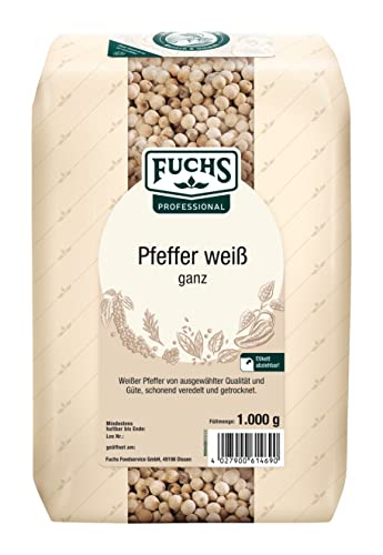 Fuchs Pfeffer weiß ganz, 1er Pack (1 x 1 kg) von Fuchs