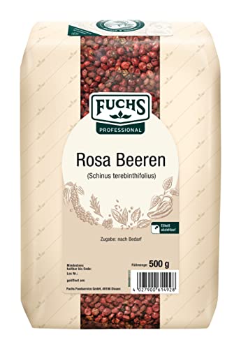 Fuchs Roter Pfeffer ganz, 1er Pack (1 x 500 g) von Fuchs Gewürze