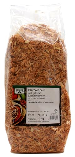 Fuchs Bratzwiebeln grob gekibbelt, 6er Pack (6 x 1 kg) von Fuchs