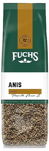 Fuchs Gewürze - Anis Samen ganz im recyclebaren Nachfüllbeutel - 60 g von Fuchs
