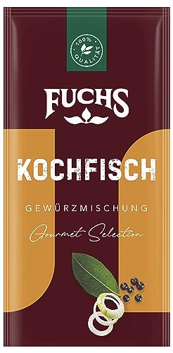 Fuchs Gewürze - Kochfisch Gewürzmischung, Gewürz zur Zubreitung von 500 g Kochfisch - aus natürlichen Zutaten - 16 g von Fuchs