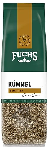 Fuchs Gewürze - Kümmel gemahlen im recyclebaren Nachfüllbeutel - 55 g von Fuchs