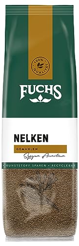 Fuchs Gewürze - Nelken gemahlen im recyclebaren Nachfüllbeutel - 50 g von Fuchs