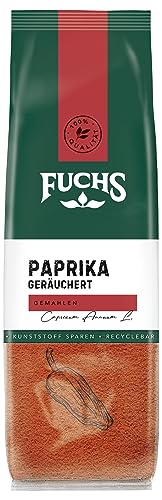 Fuchs Gewürze - Paprika geräuchert im recyclebaren Nachfüllbeutel - 60 g von Fuchs