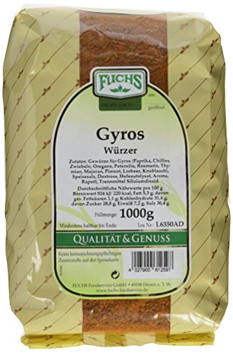 Fuchs Gyros Würzer GV, 2er Pack (2 x 1 kg) von Fuchs