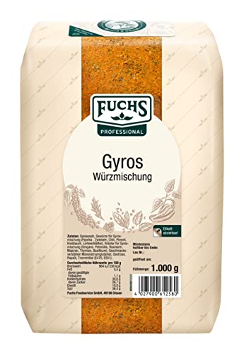 Fuchs Gyros Würzmischung, 1er Pack (1 x 1 kg) von Fuchs