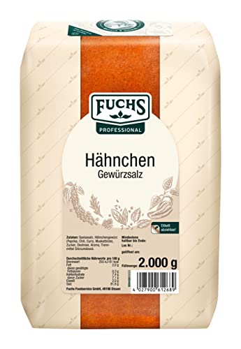 Fuchs Hähnchen-Würzsalz GV 2kg (1 x 2 kg) von Fuchs Gewürze