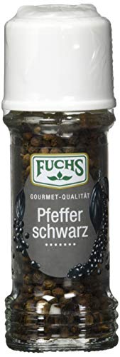 Fuchs Pfeffer schwarz, 4er Pack (4 x 40 g) von Fuchs Gewürze
