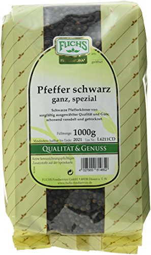 Fuchs Pfeffer schwarz ganz spezial, 2er Pack (2 x 1 kg) von Fuchs