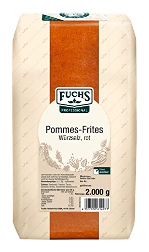 Fuchs Pommes-Frites-Salz rot (1 x 2 kg) von Fuchs