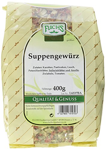 Fuchs Suppengewürz, 4er Pack (4 x 400 g) von Fuchs