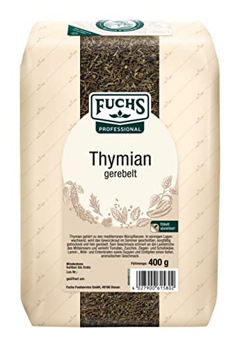 Fuchs Thymian gerebelt, 3er Pack (3 x 400 g) von Fuchs Gewürze