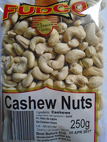 Fudco Cashew-Nüsse, 250 g, 2 Stück von Fudco