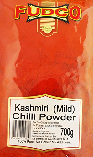 Fudco Mild Kashmiri Chilli Powder 700g von Fudco
