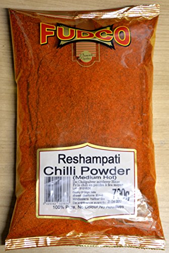 Fudco Reshampati Chilipulver, mittelheiß, 700 g von Fudco