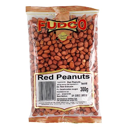 Fudco Rote Erdnüsse, 300 g Fudco Rote Erdnüsse, 300 g von Fudco