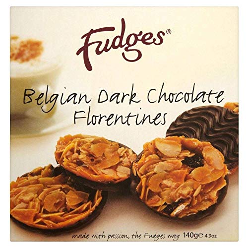Fudges Belgian Dark Chocolate Florentines 140G von Fudges