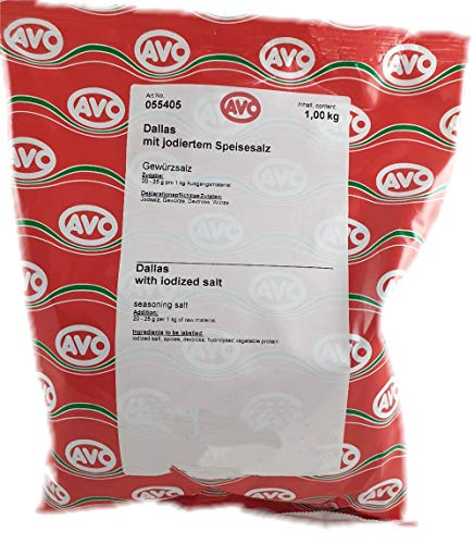 AVO - Dallas Grill-Spieß-Rollbraten Gewürz, 1 kg Beutel von fuduu.de