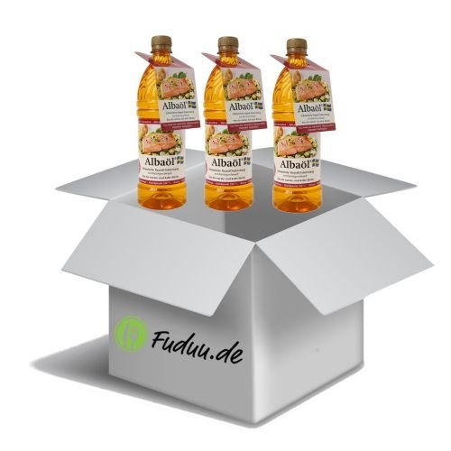 Albaöl - Rapsöl mit Buttergeschmack - 750ml im Fuduu-Spar-Set Menge 3 Flaschen von fuduu.de