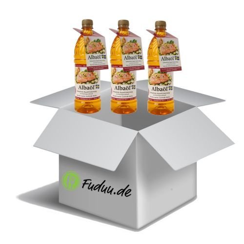 Albaöl - Rapsöl mit Buttergeschmack - 750ml im Fuduu-Spar-Set Menge 3 Flaschen von Fuduu.de