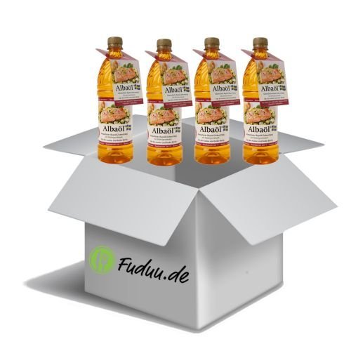 Albaöl - Rapsöl mit Buttergeschmack - 750ml im Fuduu-Spar-Set Menge 4 Flaschen von fuduu.de
