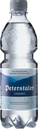 Peterstaler - Mineralwasser in der 0,5 Liter PET Flasche (Classic, 12 x 0,5 Liter) von fuduu.de