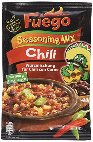 Fuego Chili Seasoning Mix, 3er Pack (3 x 35 g) von Fuego