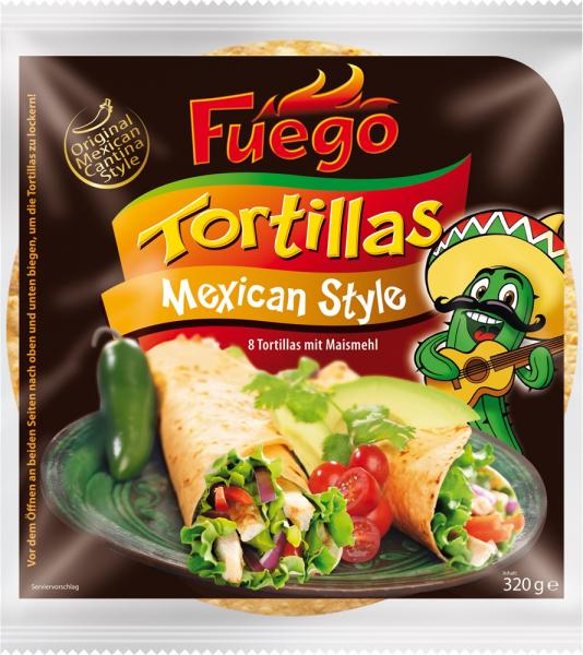 Fuego Tortillas Mexican Style von Fuego