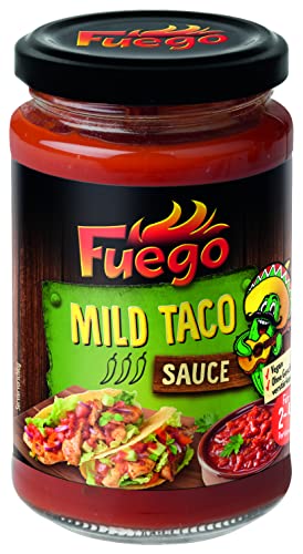 Taco Sauce mild - 4 Gläser (4x200ml) von Fuego