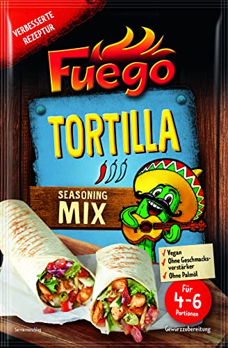 Tortilla Seasoning Mix - 18 Beutel (18x30g) von Fuego