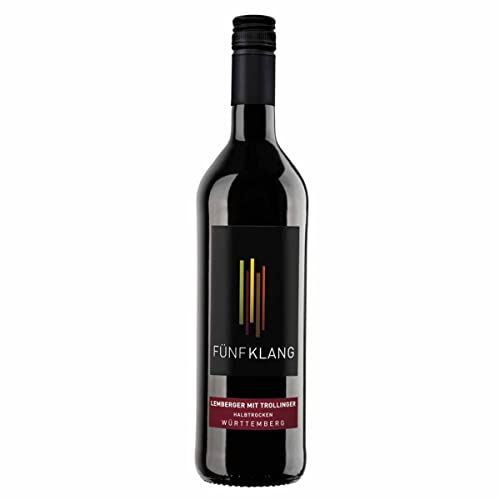 6 Flaschen Fünfklang Lemberger mit Trollinger a 750ml Rotwein von GREAT BRITISH TRADING LIMITED