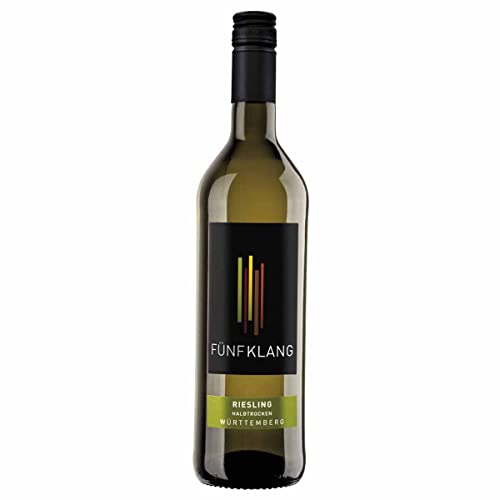 6 Flaschen Fünfklang Riesling weiß a 750ml Weißwein halbtrocken 6 Flaschen Fünfklang Riesling weiß a 750ml Weißwein halbtrocken von Fünfklang