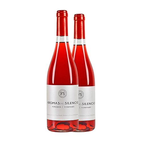 Fuentes del Silencio Aromas del Silencio Rosado Prieto Picudo Vino de la Tierra de Castilla y León 75 cl (Schachtel mit 2 Flaschen von 75 cl) von Distribuidor