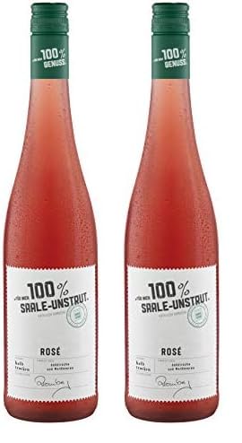 Für mich 100% Saale-Unstrut Rosé, halbtrocken (1 x 0,75 l) (Packung mit 2) von Für mich 100% Saale-Unstrut