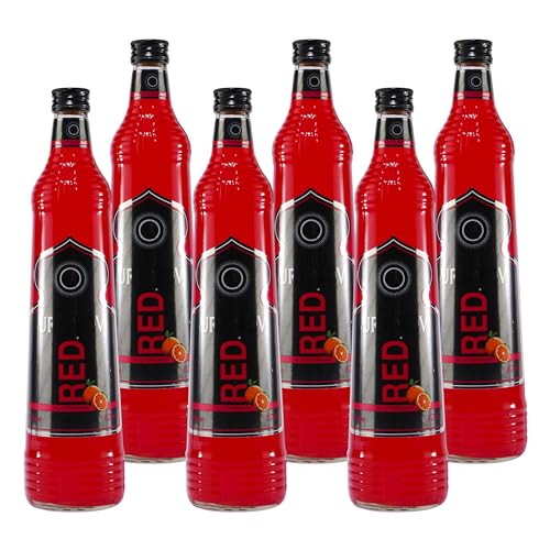 Fürst Uranov Red Blutorange Likör mit Vodka (6 x 0,7L) von Fürst Uranov